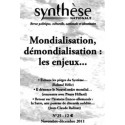 Synthèse nationale n°25 - nov-déc 2011