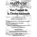 Synthèse nationale n°24 - sept-oct 2011