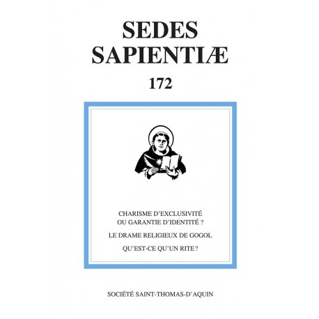 Sedes Sapientiae  - n°172 - Juin 2025