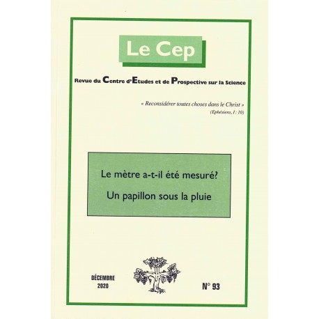 Le Cep n°93 - Décembre 2020