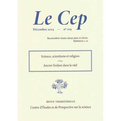 Le Cep n°109 - Decembre 2024