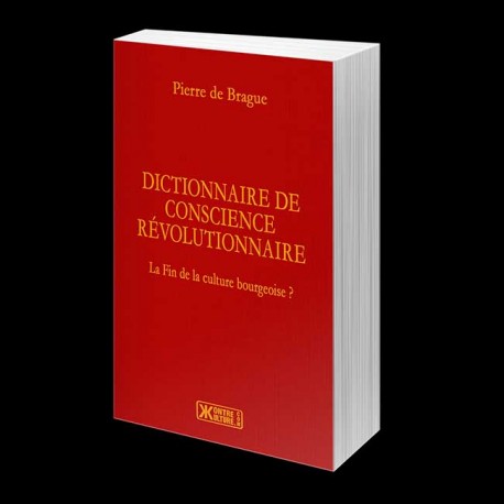 Dictionnaire de conscience révolutionnaire - Pierre de Brague