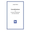 Considérations sur les pouvoirs métaphysiques de la raison naturelle - Joseph Mérel