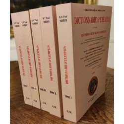 Dictionnaire d'exemples à l'usage des prédicateurs et des catéchistes - En cinq volumes