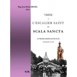 Visite de l'escalier saint ou Scala Sancta - Mgr Jean-Marie Bécel