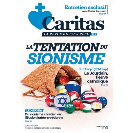 Caritas n°5 - « la tentation du sionisme »