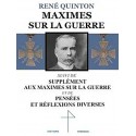 Maximes sur la guerre - René Quinton