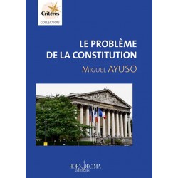 Le problème de la Constitution - Miguel Ayuso