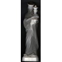 Statue ND du Sacré-Coeur, ton albâtre