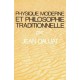 Physique moderne et philosophie traditionnelle - Jean Daujat