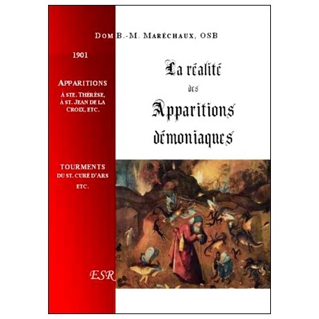 La réalité des apparitions démoniaques - Dom B.M. Maréchaux