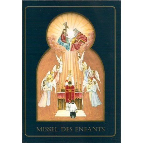 Missel des enfants (couverture bleue) - Abbé Jean de Lassus Saint-Geniès