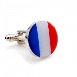 Bleu blanc rouge - Boutons de manchette