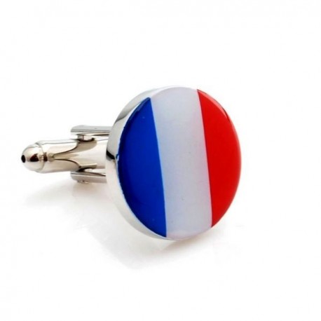Bleu blanc rouge - Boutons de manchette