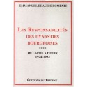 Les responsabilités des dynasties bourgeoises - Emmanuel Beau de Loménie
