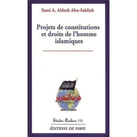 Projets de constitutions et droits de l'homme islamiques - Abu-Sahlieh