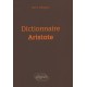 Dictionnaire Aristote - Pierre Pellegrin