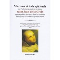 Maximes et avis spirituels de Saint Jean de la Croix