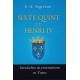 Sixte Quint et Henri IV - E.-A. Segrétain