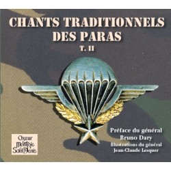 CD : Chants traditionnels des paras tome II - Choeur Montjoie