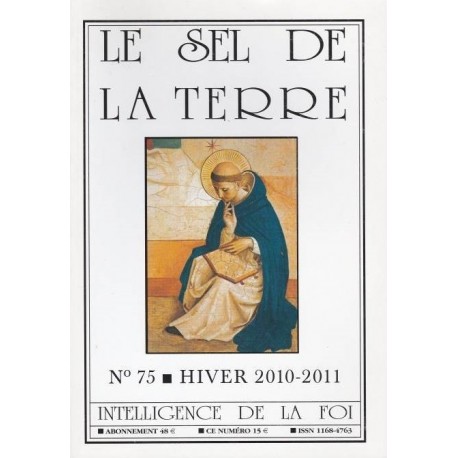 Le Sel de la Terre - n°75 - Hiver 2010-2011