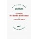 Le culte des droits de l'homme - Valentine Zuber