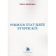 Pour un État juste et efficace - Pierre Godicheau