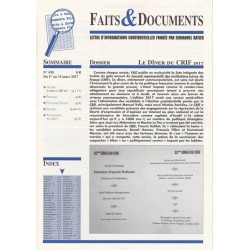 Faits & Documents - n°432 - du 1er au 15 avril 2017