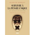 Survivre à la pensée unique - Alain de Benoist