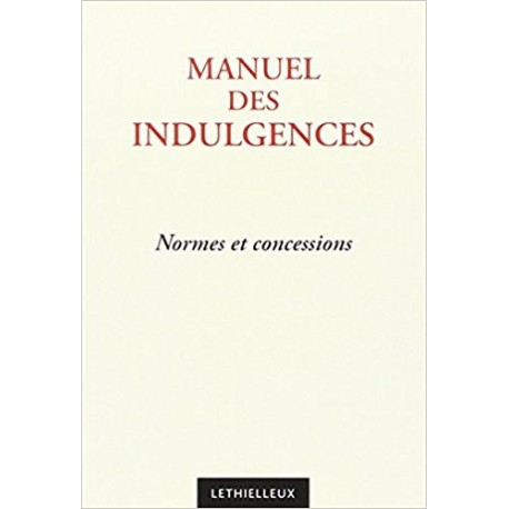 Manuel des indulgences
