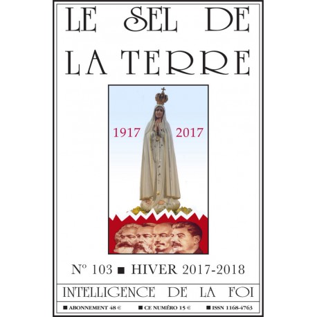 Sel de la Terre - n°103 - Hiver 2017-2018