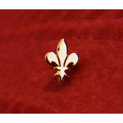 Broches Fleur De Lys - Lot De 3 - Style Royal Et élégant - Dorées - Pour Chemise, Cravate, Mariage, événement - Cadeau Homme Chic