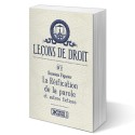 Leçons de droit n°2, La Réification de la parole et autres fictions - Damien Viguier