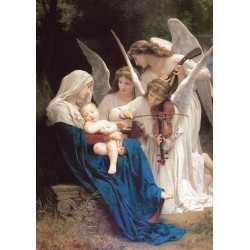 Carte postale « Vierge aux anges »