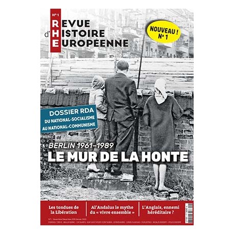 Revue d'histoire européenne n°1