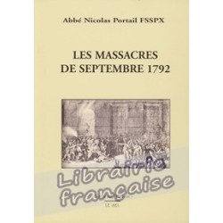 Les massacres de septembre 1792 - Abbé Nicolas Portail
