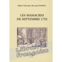 Les massacres de septembre 1792 - Abbé Nicolas Portail 