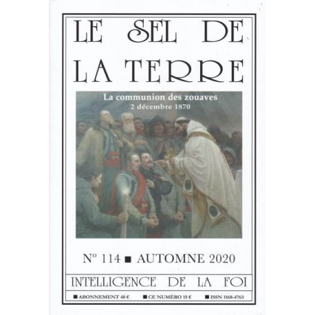 Le sel de la terre n°114 - Automne 2020