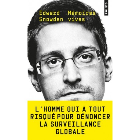 Mémoires vives - Edward Snowden (poche)
