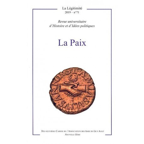 La Paix - La Légitimité n° 71 - 2019