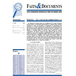 Faits & Documents n°492