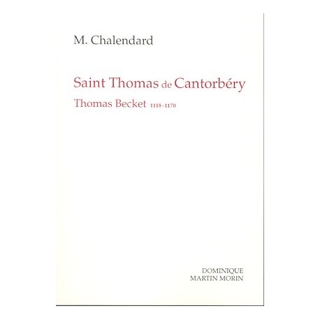 Saint Thomas de Cantorbéry - M. Chalendard