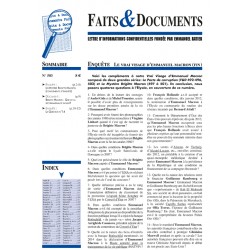 Faits & Documents n°503