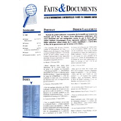 Faits & Documents n°505