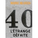 L'étrange défaite - Marc Bloch