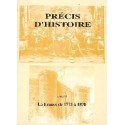  Précis d'histoire tome III - La France de 1775 à 1870 