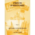 Précis d'histoire tome V - Histoire contemporaine II de 1945 à 1990
