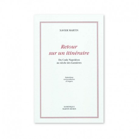 Retour sur un itinéraire - Xavier Martin
