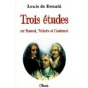 Trois études - Louis de Bonald