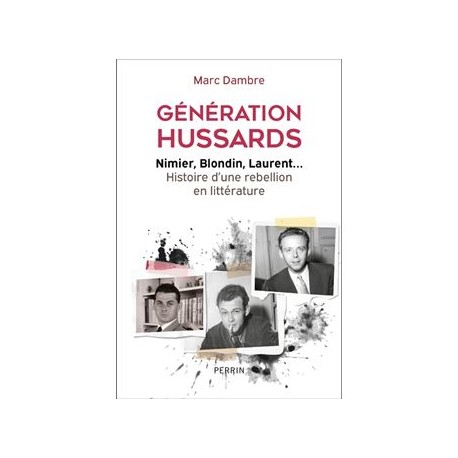 Génération Hussards - Marc Dambre